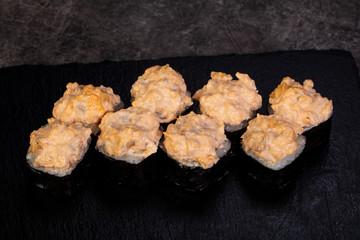 Japanese spicy sushi