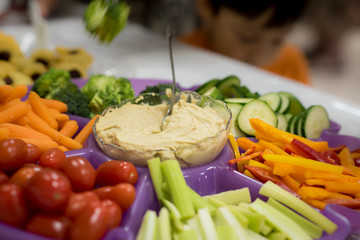 Vegetable Platter and Dip 