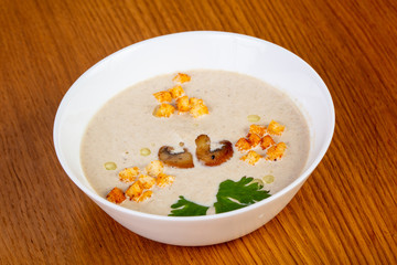 Mushroom cream soup