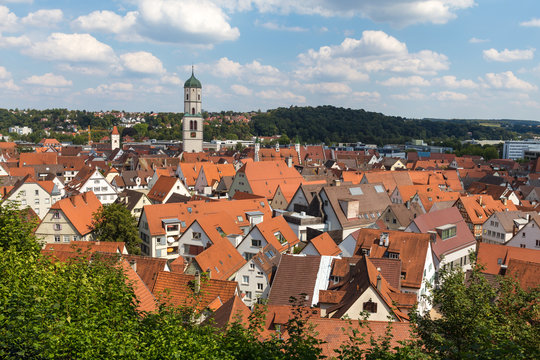 biberach an der riss historic town germany