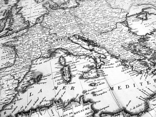 古地図　地中海沿岸地域