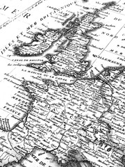 古地図　ヨーロッパ