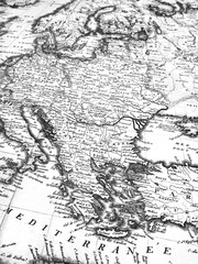 古地図　バルカン半島