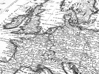 古地図　ヨーロッパ
