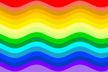 The colors of the LGBT Flag is a symbol of identity. Rainbow pride flag-the banner of freedom of homosexuals. 