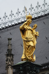 Fototapeta premium Mariensäule in München