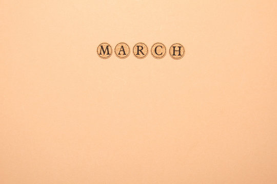 March for the calendar