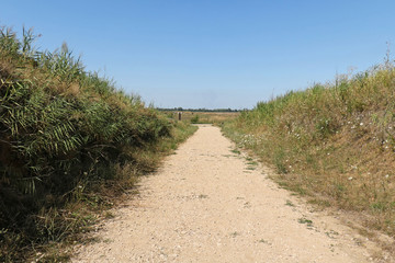 Fototapeta premium Rural empty road