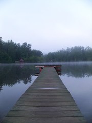 Naklejka premium Dock