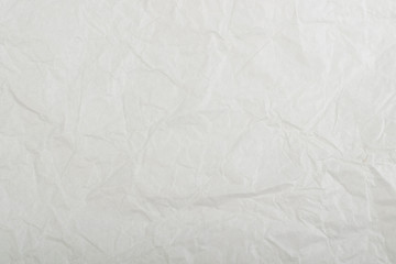 Crumpled Craft Paper Background Top View