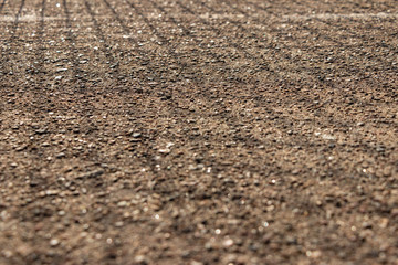 background. defocus. asphalt covering of a sports ground