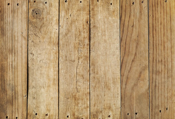 Horizontal Brown Texture of Wooden Grain Background