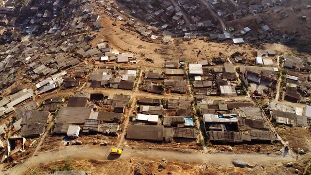 Aerial of Lima, Peru