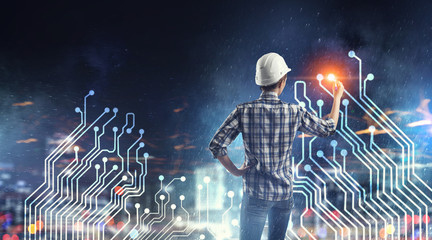 Fototapeta premium IT and engineering