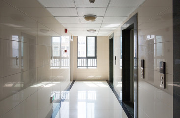 Elevator Corridor for High-rise Residential Buildings
