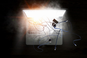 Global communication concept