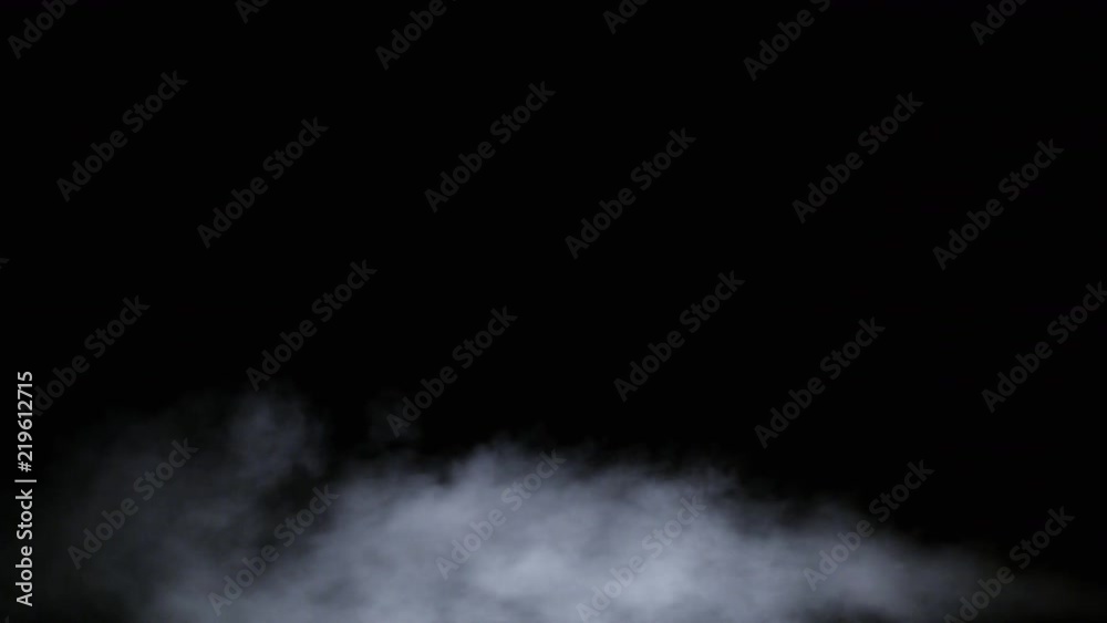 Wall mural realistic dry smoke clouds fog overlay perfect for compositing into your shots. simply drop it in an