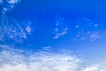 Naklejka na ściany i meble blue sky with cloud background.