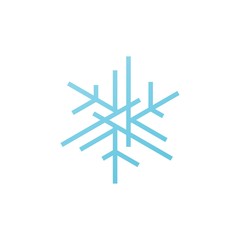snowflakes snow flakes logo icon vector element