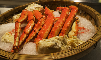 The king crab feet 