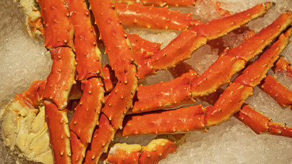 The king crab feet 
