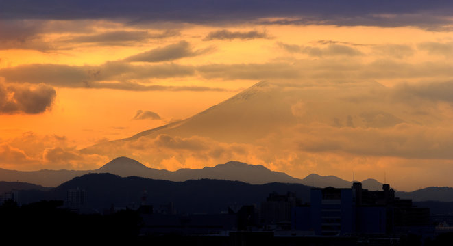 Mt. Fuji Sunset