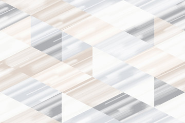 Seamless pattern, soft white lines texture in geometry hexagon and triangle shapes, pastel brown and grey tones
