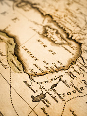 古地図　中東地域