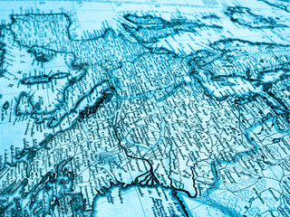 古地図　ヨーロッパ