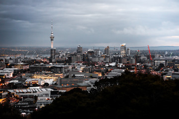 Obraz premium Auckland city panorama. Sony Alpha 6000, 50mm lense