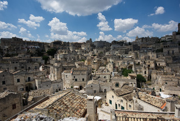 Obraz premium Passeggiando per le vie di Matera