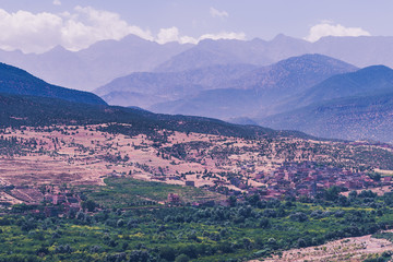 Fototapeta na wymiar The Atlas Mountains, Morocco