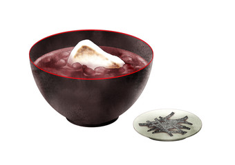 角餅お汁粉昆布