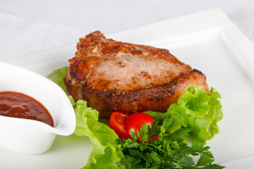 Pork steak