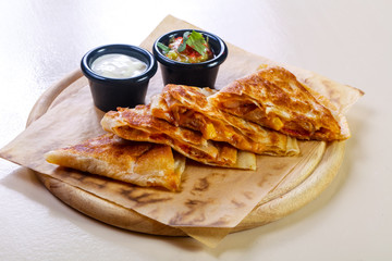 Quesadilla with chicken