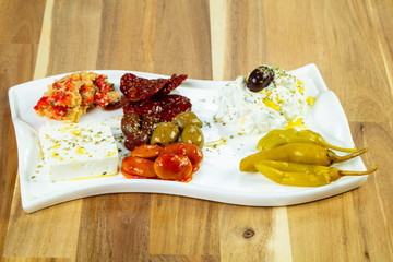 Greek traditional meze
