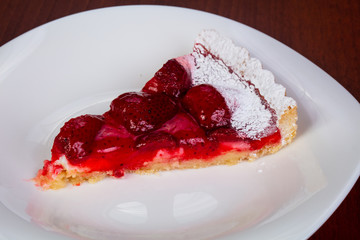 Cheesecake with strawberry