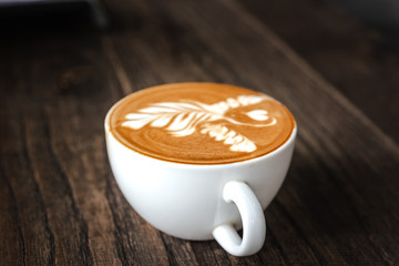 white coffee cup