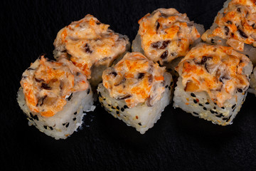 Japanese spicy sushi