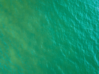 Sea surface aerial view