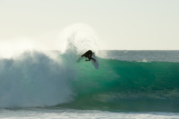 Jakes Point Surfing - Kalbarri - Australia - obrazy, fototapety, plakaty