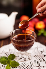 Homemade boiled condensed milk