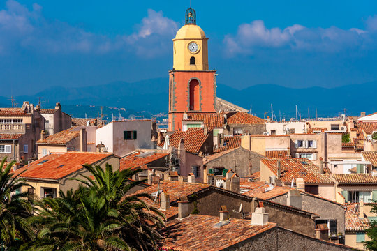 View of St.Tropez, France