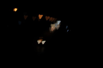 Boogie, car lights or street lights.