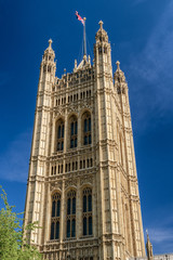 Fototapeta na wymiar Victoria tower in London