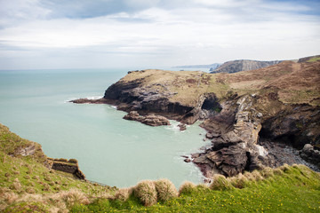 Tintagel Caves, Tintagel, Cornwall