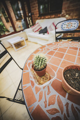 conservatory in house