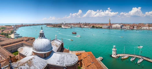 Türaufkleber Panoramablick auf Venedig, Italien © auergraphics