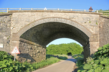 Fototapeta na wymiar Bridge in the Peak Diastrict