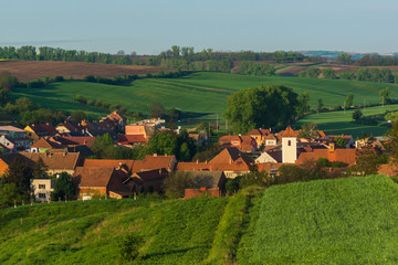 Fototapeta na wymiar Sardive village in South Moravia, Czech Republic
